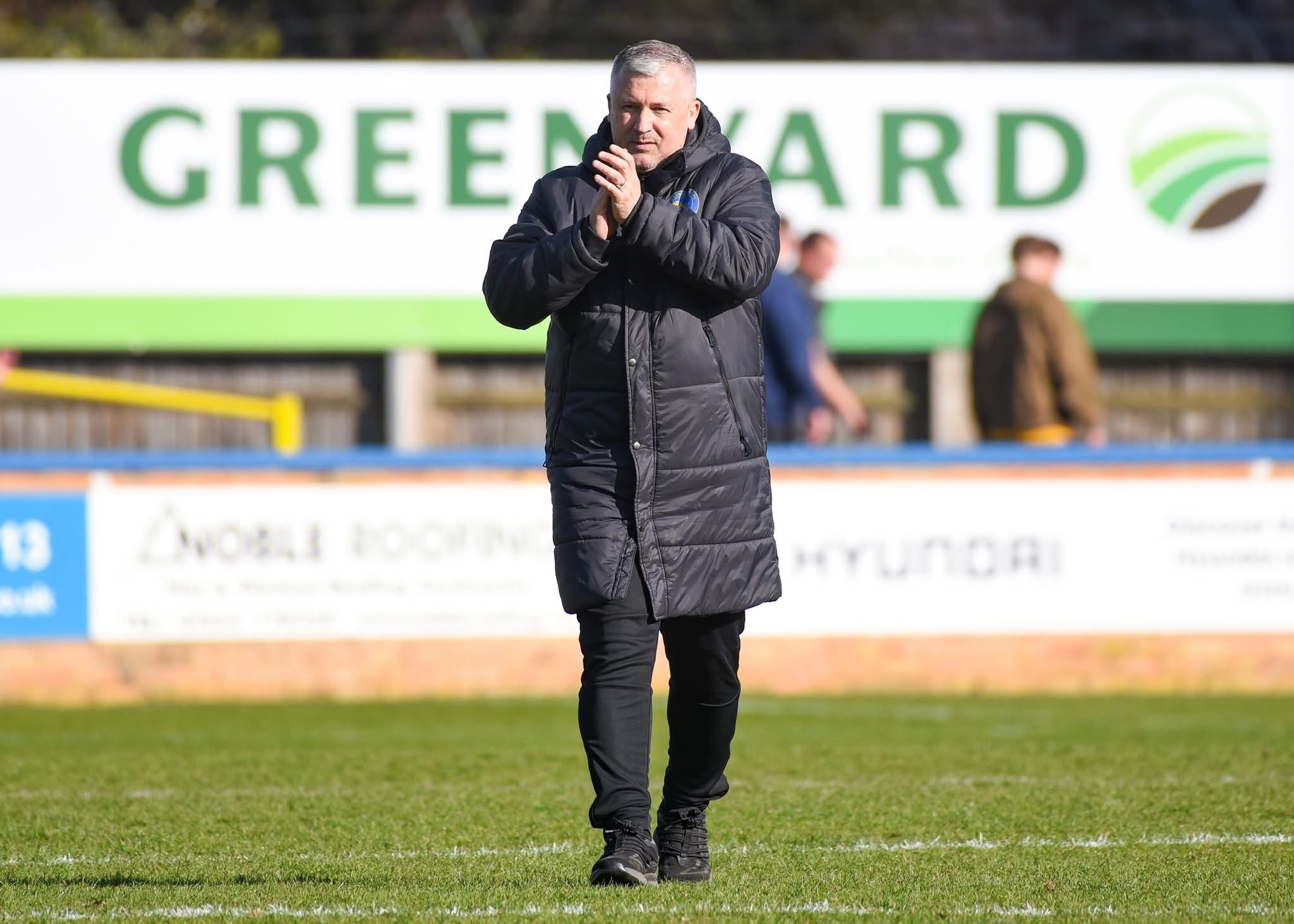 King's Lynn Town manager Paul Caddis